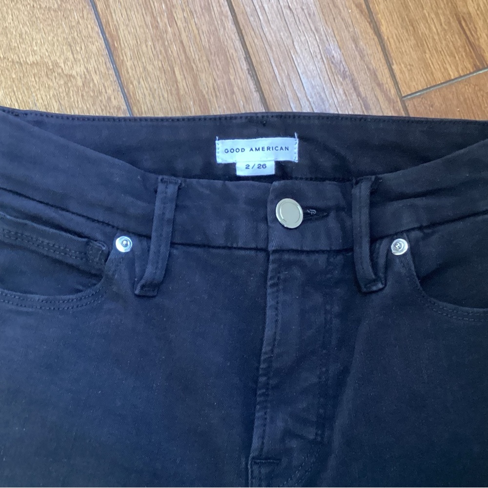 Good American Dark Denim Pants